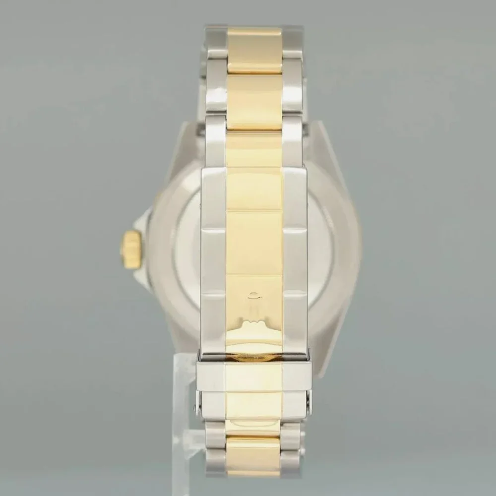 MINT ROLEX SUBMARINER MEN'S GOLD BUCKLE WATCH